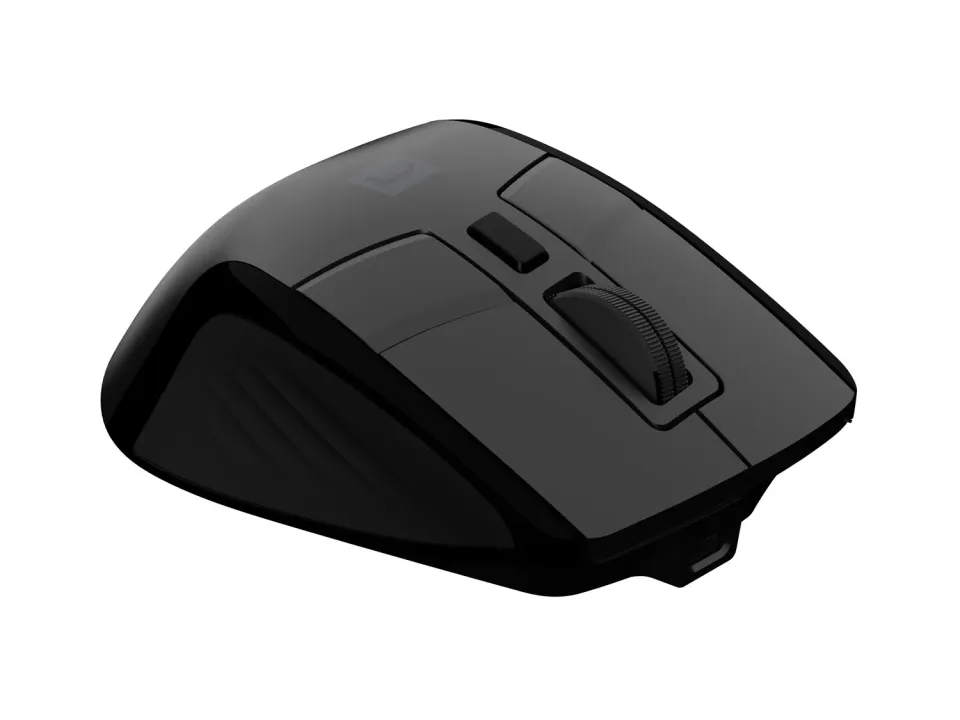 Bezdrátová myš Natec JAGUAR PRO/Kancelářská/Blue Sense/Pro praváky/4 000 DPI/USB+BT/Černá