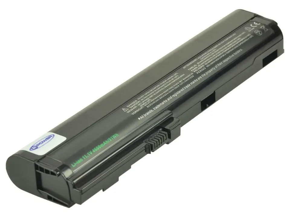 2-Power baterie pro HP/COMPAQ EliteBook2560/2570 Li-ion (6cell), 11.1V, 4600mAh
