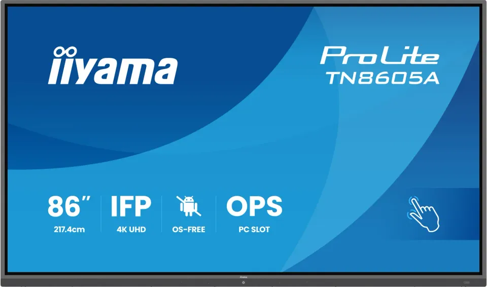 86" iiyama TN8605A-B1AG:IPS,4K,no Android