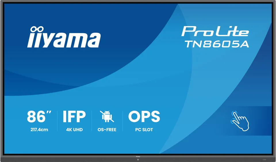 86" iiyama TN8605A-B1AG:IPS,4K,no Android