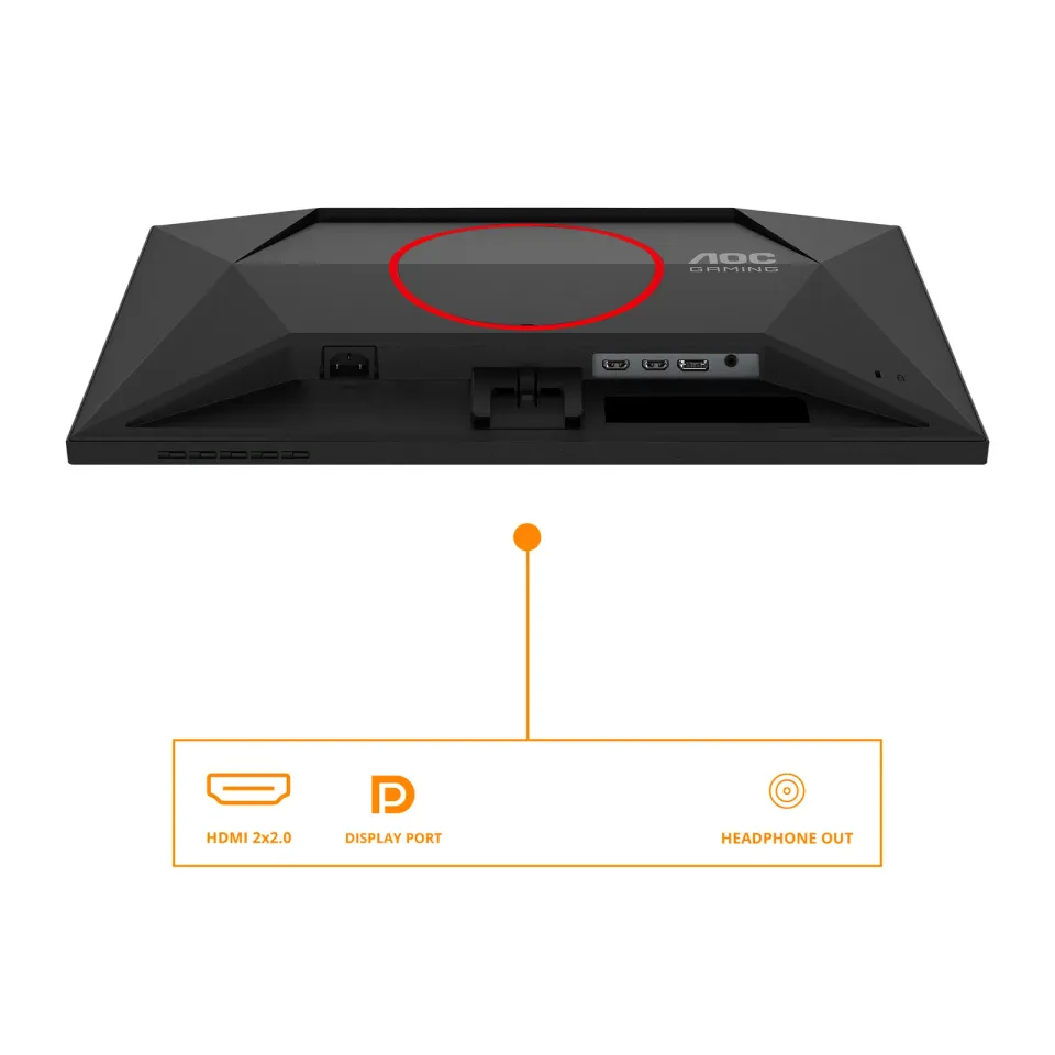 AOC LCD herní 25G4SRE 24,5" IPS/1920x1080@300Hz/0,3ms/400cd/2xHDMI/DP/VESA