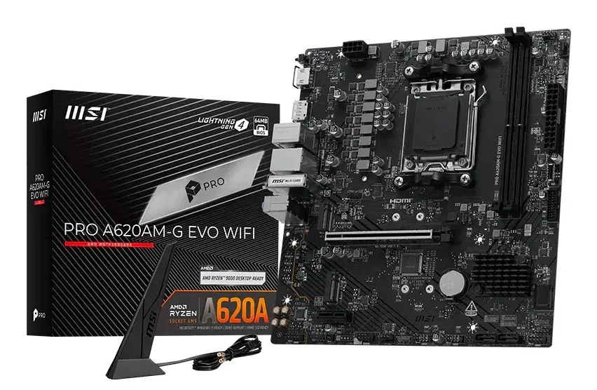 MSI PRO A620AM-G EVO WIFI/AM5/mATX
