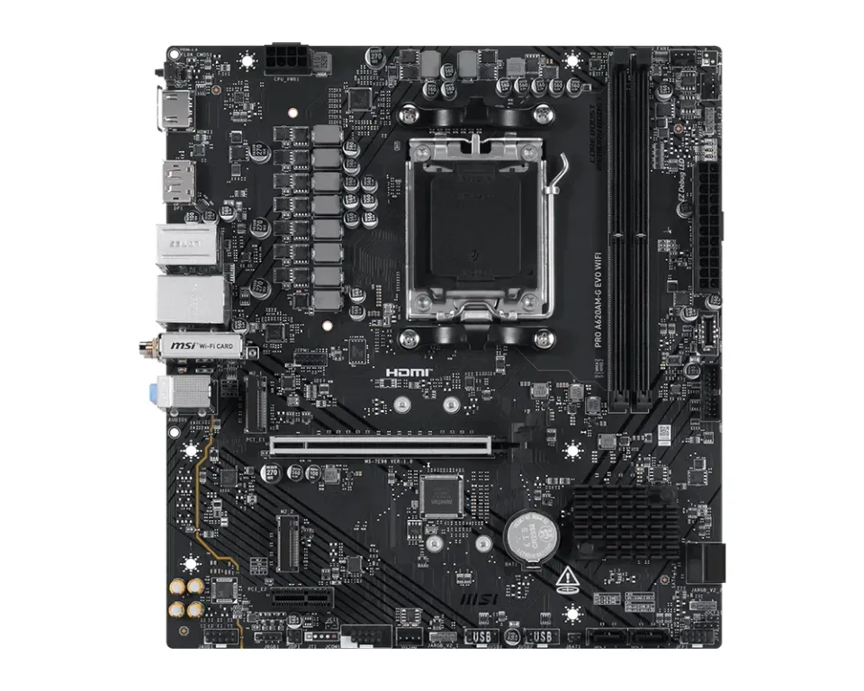 MSI PRO A620AM-G EVO WIFI/AM5/mATX