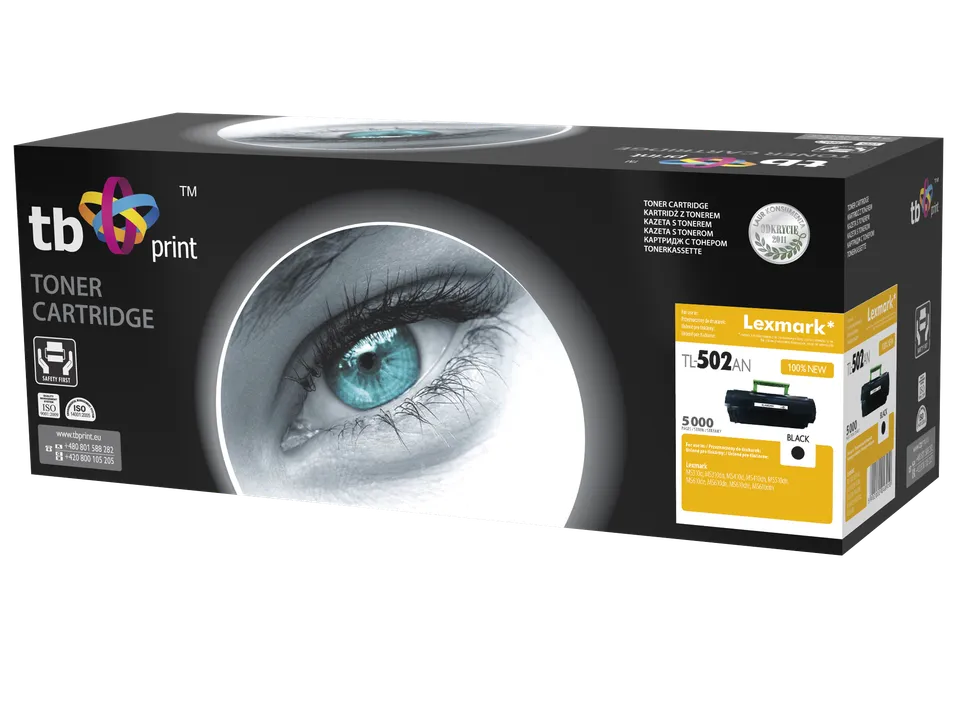 Toner TB kompatibilní s Lexmark MS310, Black