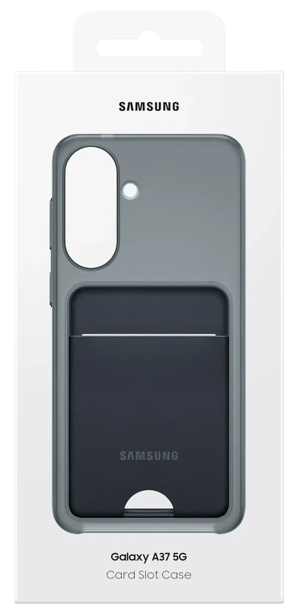 Samsung Zadní kryt s kapsou na kartu A37 Black