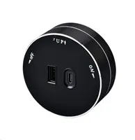 Viking zásuvkový modul A60, 1x USB-A, 1x USB-C, PD, černá