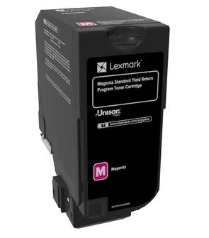 Lexmark CS720, CS725, CX725 Magenta Standard Yield Return Programme Toner Cartri
