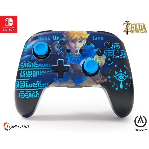PowerA Vylepšený bezdrátový ovladač pro Nintendo s technologií Lumectra - The