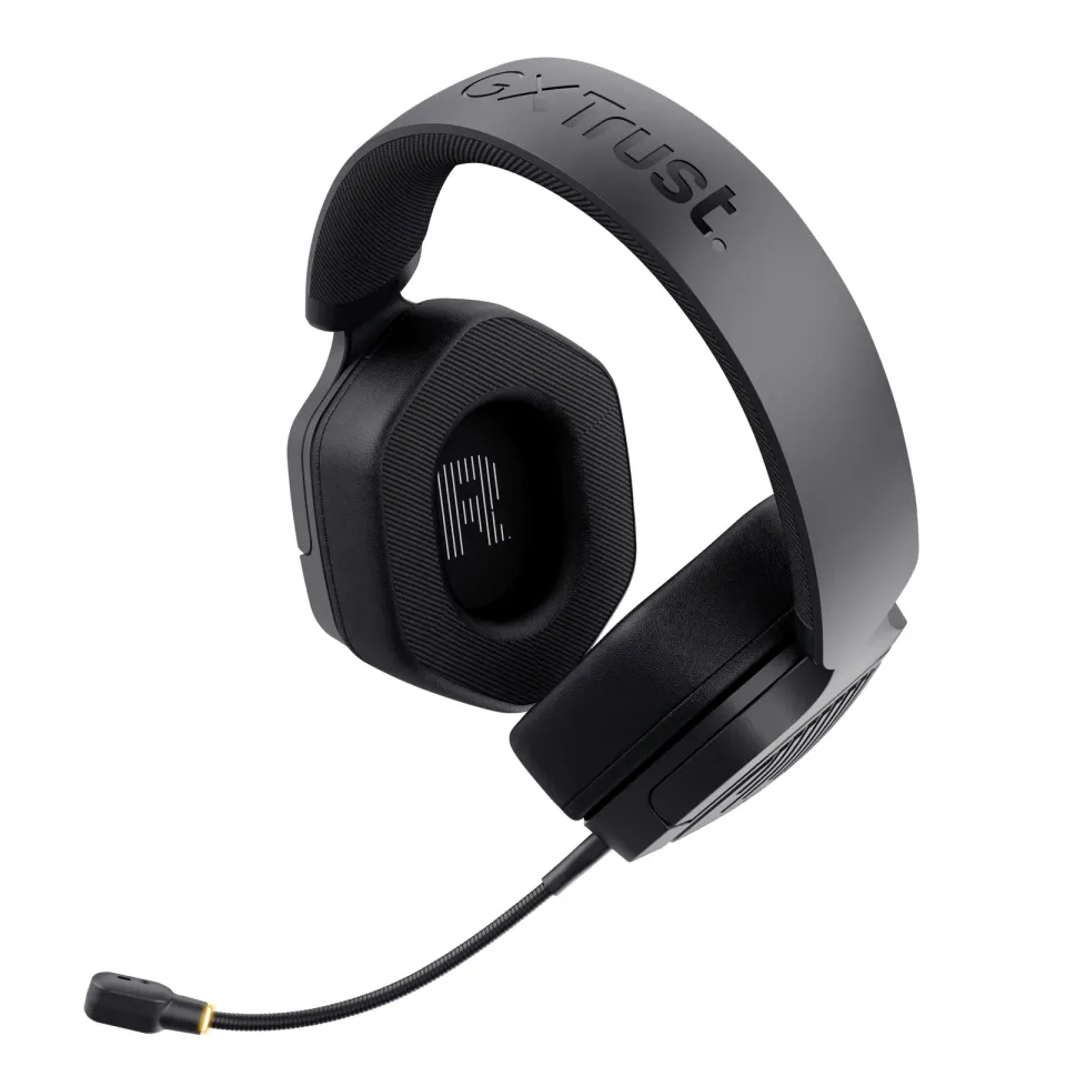 TRUST Herní sluchátka GXT 493 Carus, Bluetooth, 2.4GHz, černá