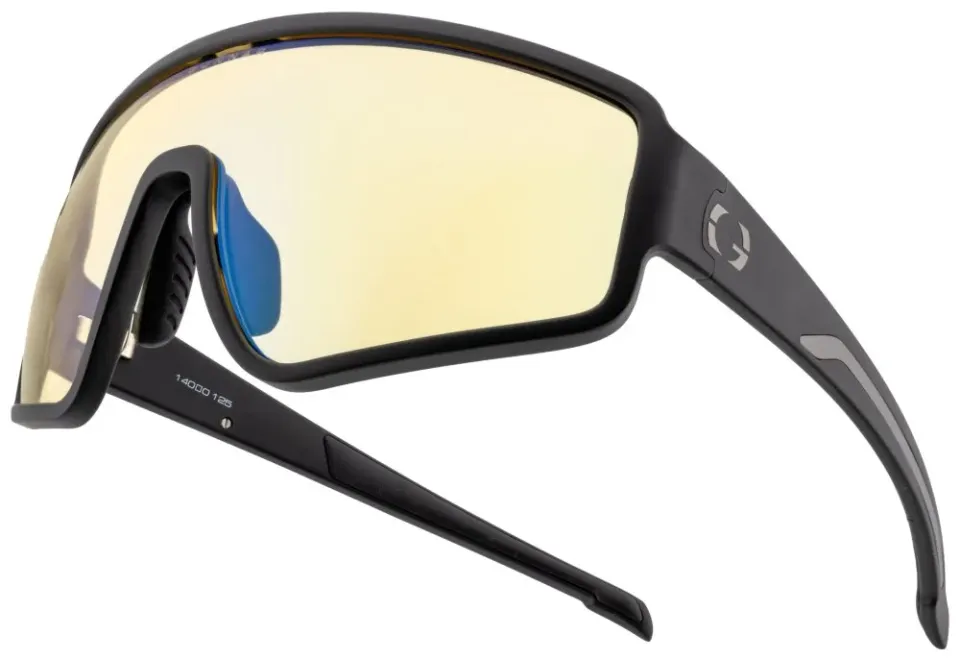 GUNNAR kancelářske/herní brýle VISCER ONYX * jantárová skla BLF 65 * GUNNAR focus