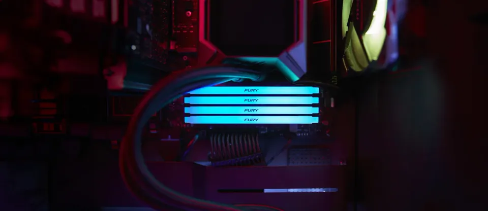 KINGSTON 32GB 3600MT/s DDR4 CL18 DIMM (Kit of 2) FURY Beast RGB