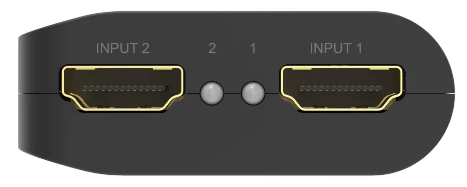 PremiumCord HDMI 2.0 Switch 4K@60Hz, 4:4:4 obousměrný 2-1 nebo 1-2