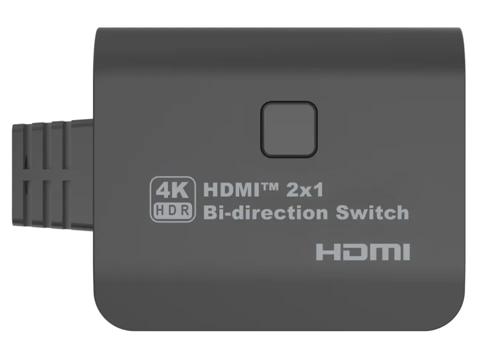 PremiumCord HDMI 2.0 Switch 4K@60Hz, 4:4:4 obousměrný 2-1 nebo 1-2