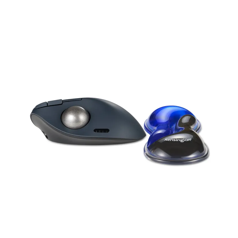 Kensington Slim Duo Gel Mouse Wrist Rest Blue