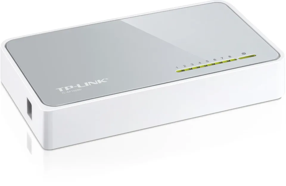TP-LINK TL-SF1008D 8xTP 10/100Mbps 8port switch