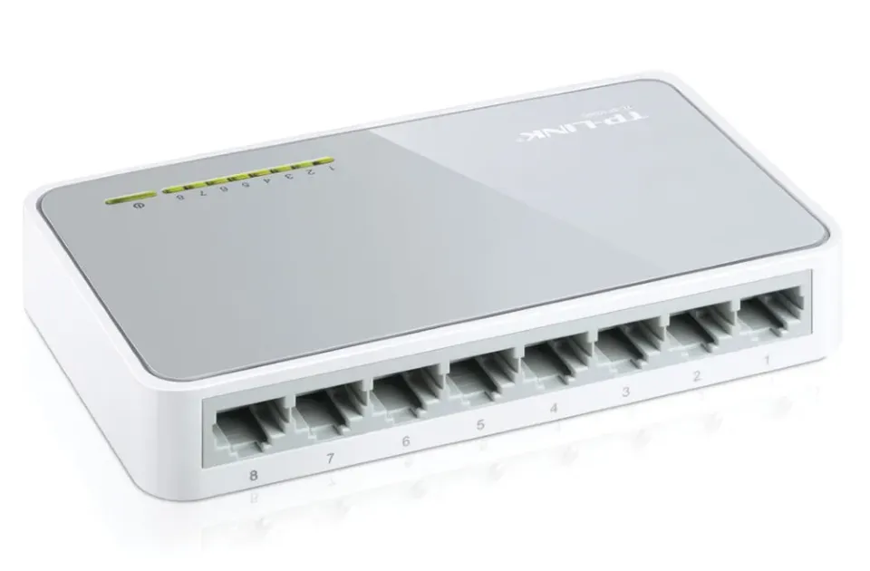 TP-LINK TL-SF1008D 8xTP 10/100Mbps 8port switch