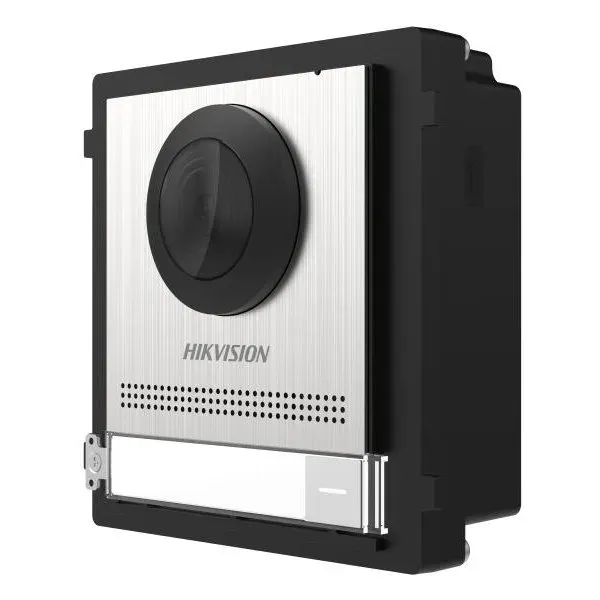 Hikvision DS-KD8003-IME1(B)/S - Modul IP interkomu 1-tlačítkový s kamerou; nerez