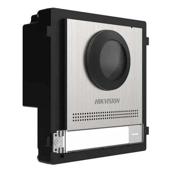 Hikvision DS-KD8003-IME1(B)/S - Modul IP interkomu 1-tlačítkový s kamerou; nerez