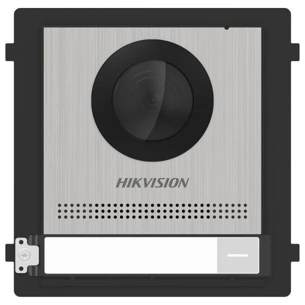 Hikvision DS-KD8003-IME1(B)/S - Modul IP interkomu 1-tlačítkový s kamerou; nerez