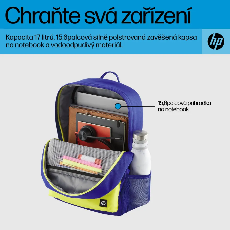 HP Campus Blue Backpack - Batoh