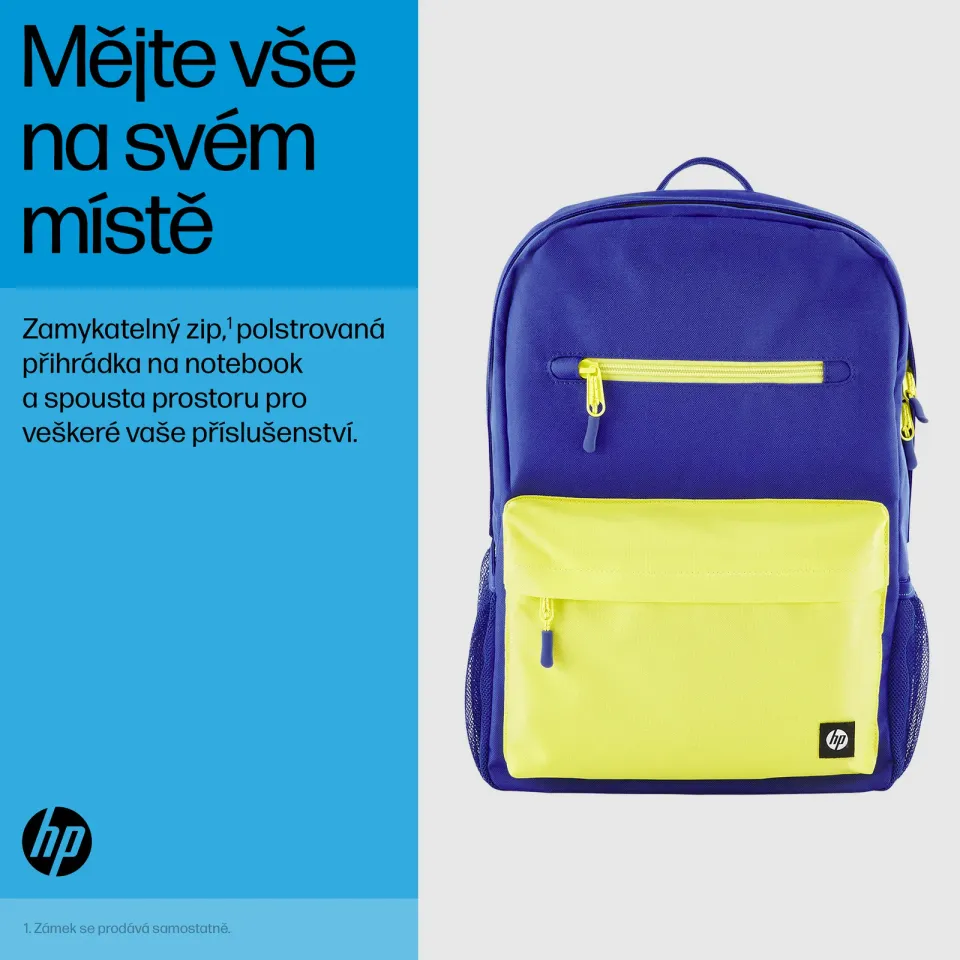 HP Campus Blue Backpack - Batoh