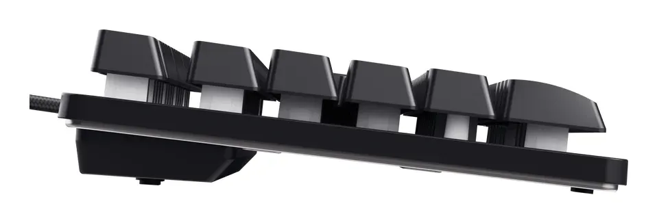 TRUST Klávesnice GXT 833 Thado, Membránová, USB, RGB, černá