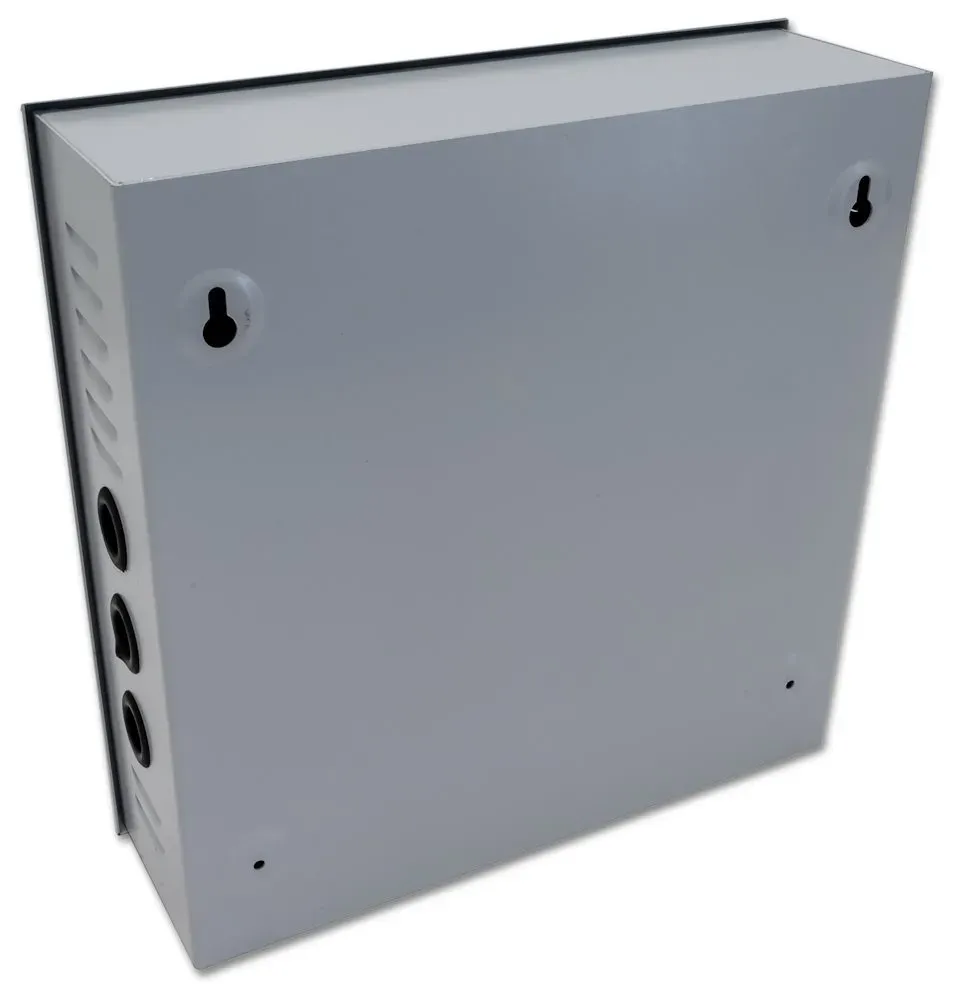 XtendLan Zdroj 12V DC, 2 porty, 10A celkem, 120W, skříňka, zálohovatelný baterií, relé port
