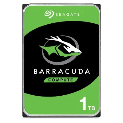 Seagate BarraCuda 3.5" HDD, 1TB, 3.5", SATAIII, 64MB cache, 7.200RPM