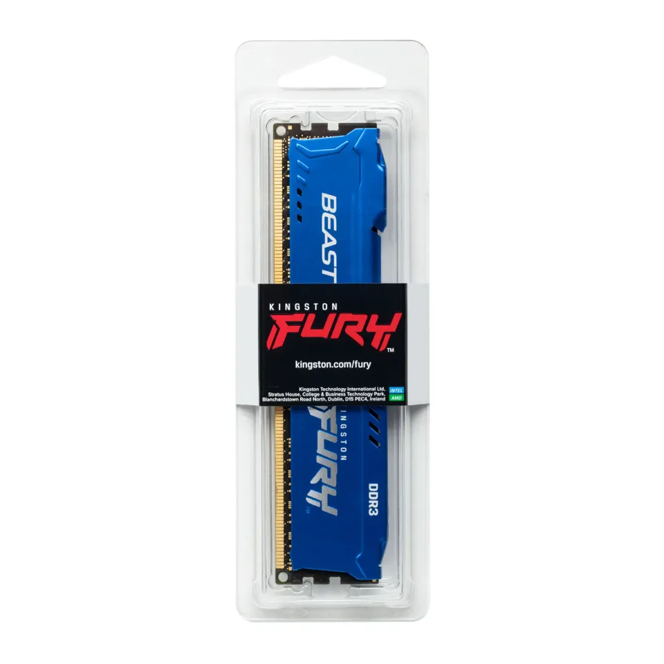 KINGSTON 8GB 1600MHz DDR3 CL10 DIMM FURY Beast Blue