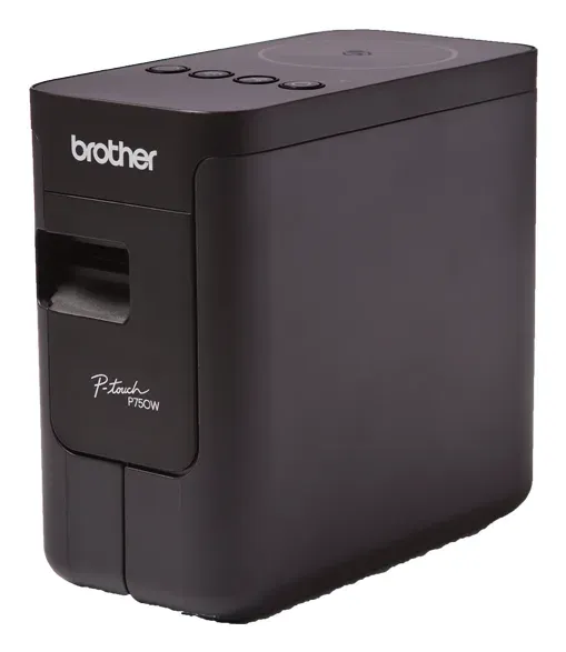 Brother P-touch PT-P750W – tiskárna štítků do 24 mm s Wi-Fi, NFC a USB, automatický odstřih