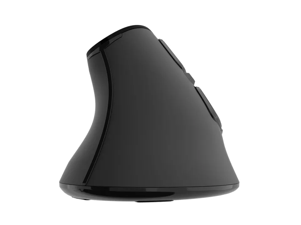 Vertikální bezdrátová myš Natec EUPHONIE PRO/Vertikální/Blue Sense/Pro praváky/2 400 DPI/USB+BT/Čern