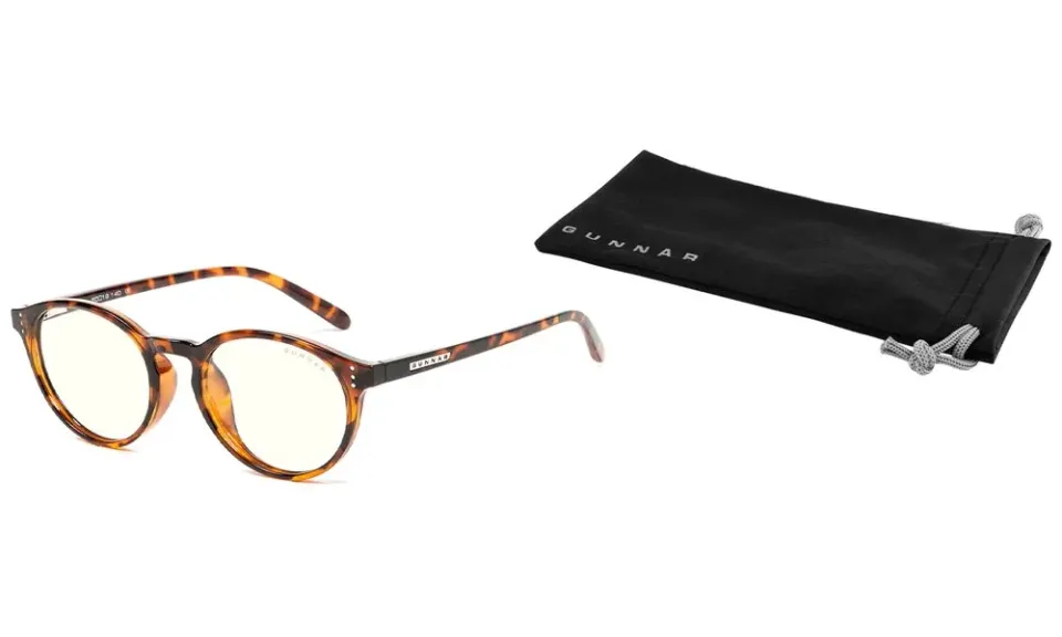 GUNNAR kancelářske/herní dioptrické brýle ATTACHE READER TORTOISE * čirá skla * BLF 35 * dioptrie +1.5