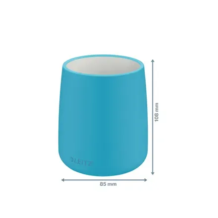 LEITZ Kelímek na tužky Cosy, klidná modrá