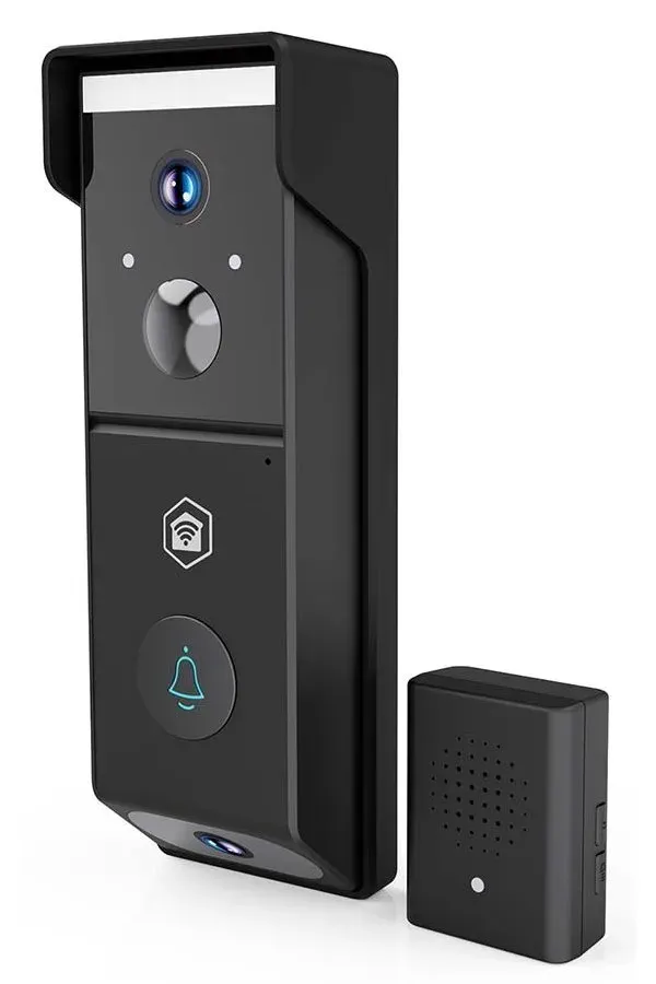 Nedis WIFICDP31BK - SmartLife Dveřní Video Telefon| Wi-Fi | Napájení z baterie |