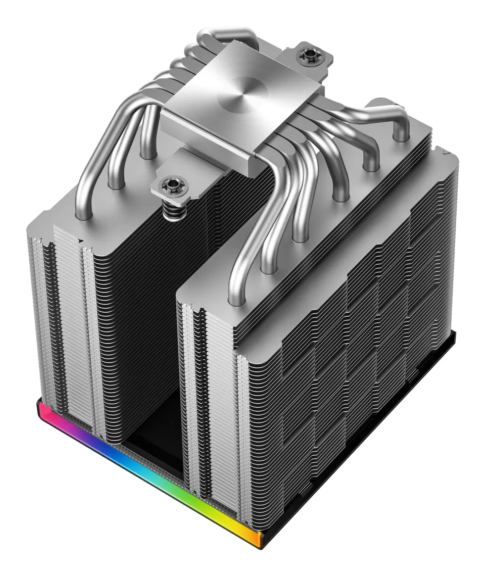 DEEPCOOL CPU Chladič AK620 DIGITAL SE, ARGB, 2x120mm, LGA1851, AM5, černá