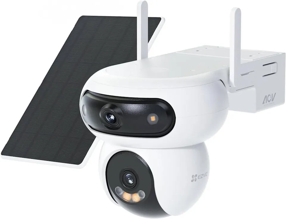 EZVIZ IP kamera HB90X 4G Kit/ PTZ/ 4G/LTE/ Wi-Fi/ 4Mpix/ krytí IP65/ objektiv 2,8mm/6mm/ H.265/ IR až 35m/ 8W solar pane