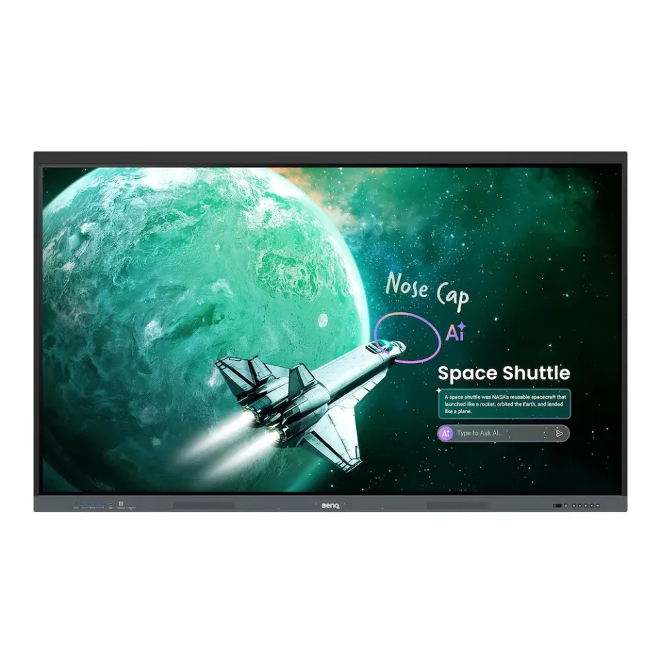 BenQ LCD RE7505E 75" IPS Touch/3840×2160/1200:1/8ms/450 nits/HDMI/USB/SPDIF/RS-2
