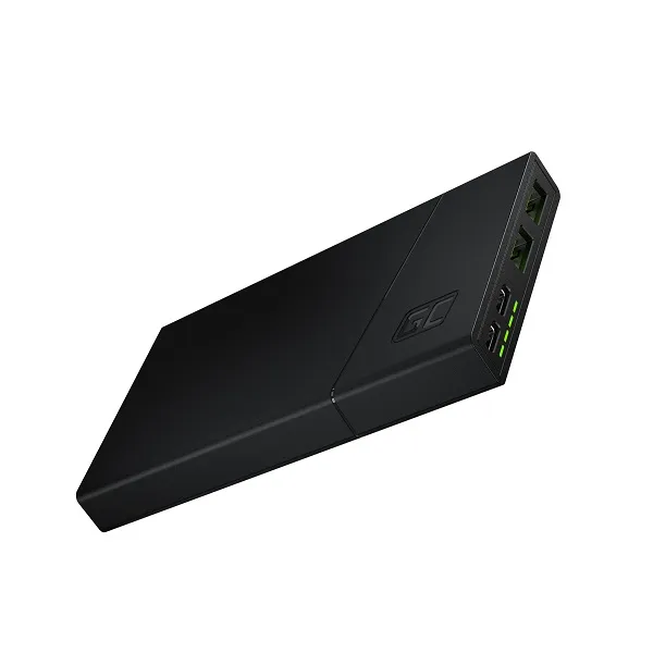 Green Cell Power Bank GC PowerPlay10S 10000mAh with fast charging 2x USB Ultra C