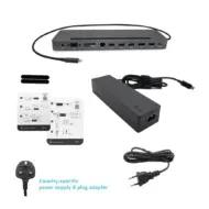 I-tec USB-C Metal Ergonomic 4K 3x Display Docking Station with Power Delivery 85