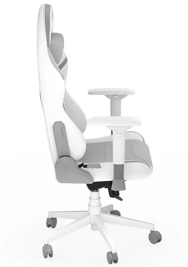 Endorfy herní židle Scrim OWH/kůže + textil/bílá