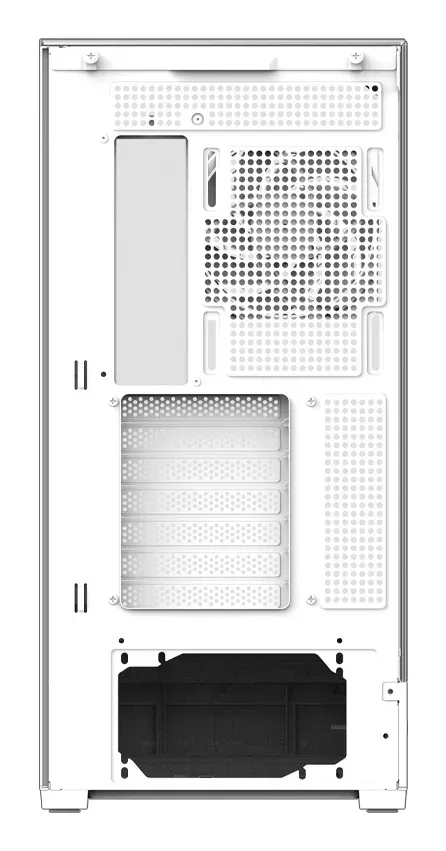 Zalman skříň P40 Prism Plus / midT / 4x120mm ARGB fan / 2xUSB 3.0 / USB-C / panoramatická / bílá