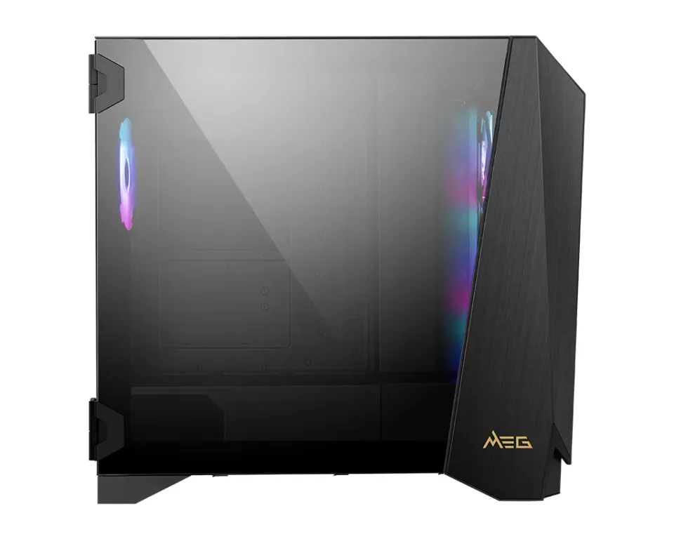 MSI skříň MEG PROSPECT 700R/ bez zdroje/ levé temperované sklo/ 4x ARGB 120 mm fan/ 1x USB3.1 Type-C/ 2x USB3.0/ černá