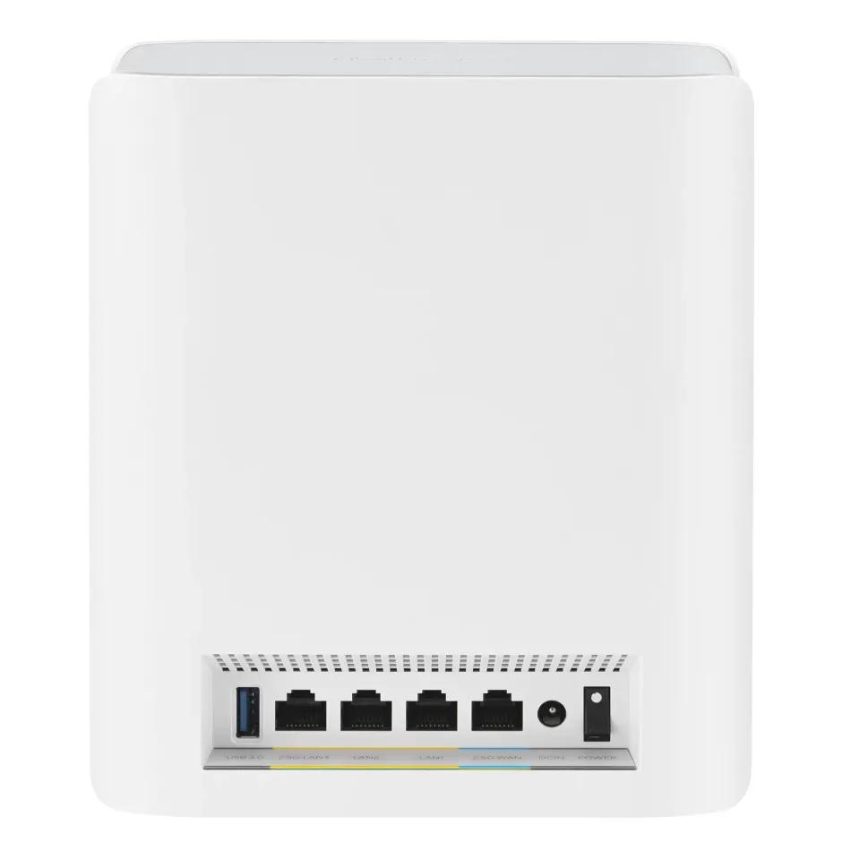 ASUS ZenWifi BT8 1-pack, WiFi7 Extendable Router, AiMesh, 1x WAN, 3x LAN, 1x 3.0