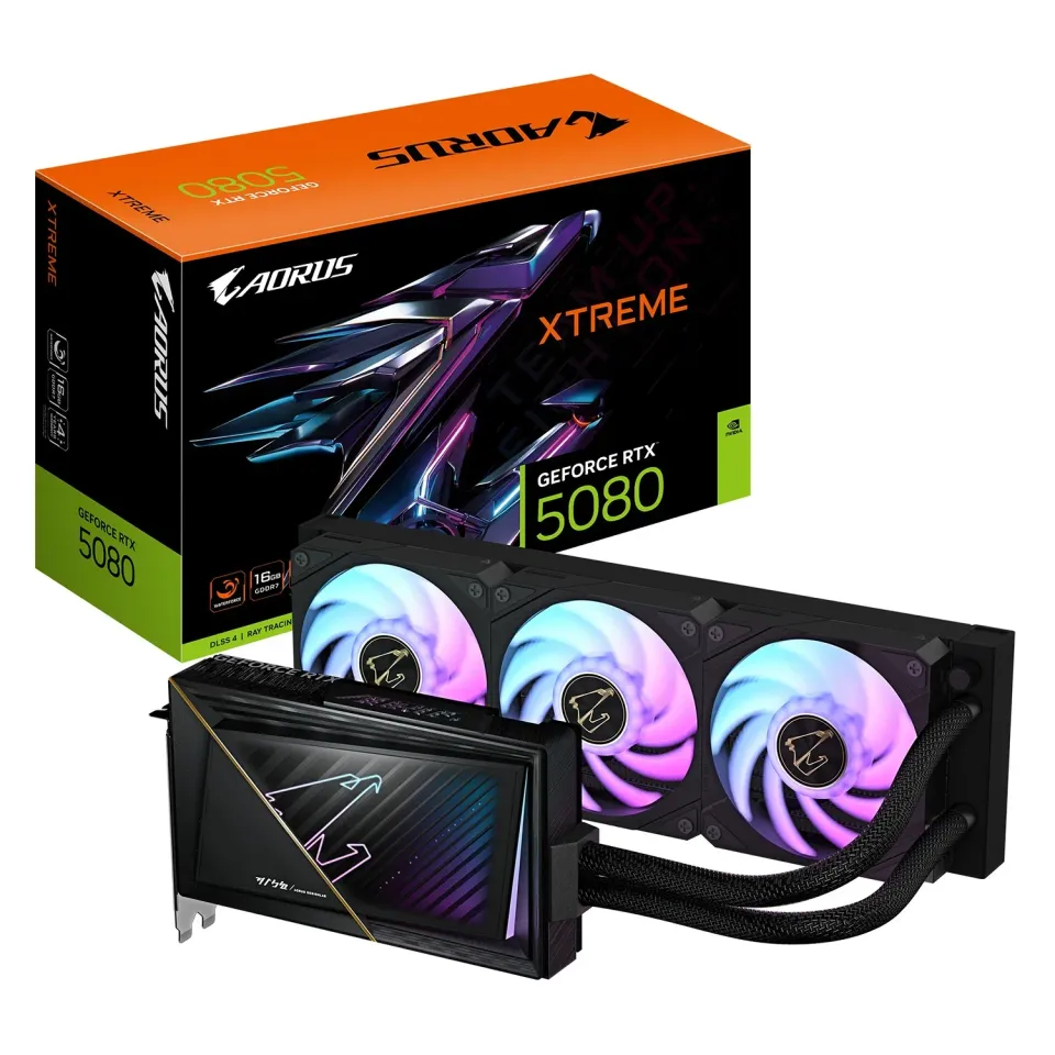 GIGABYTE AORUS RTX 5080 XTREME WATERFORCE 16G