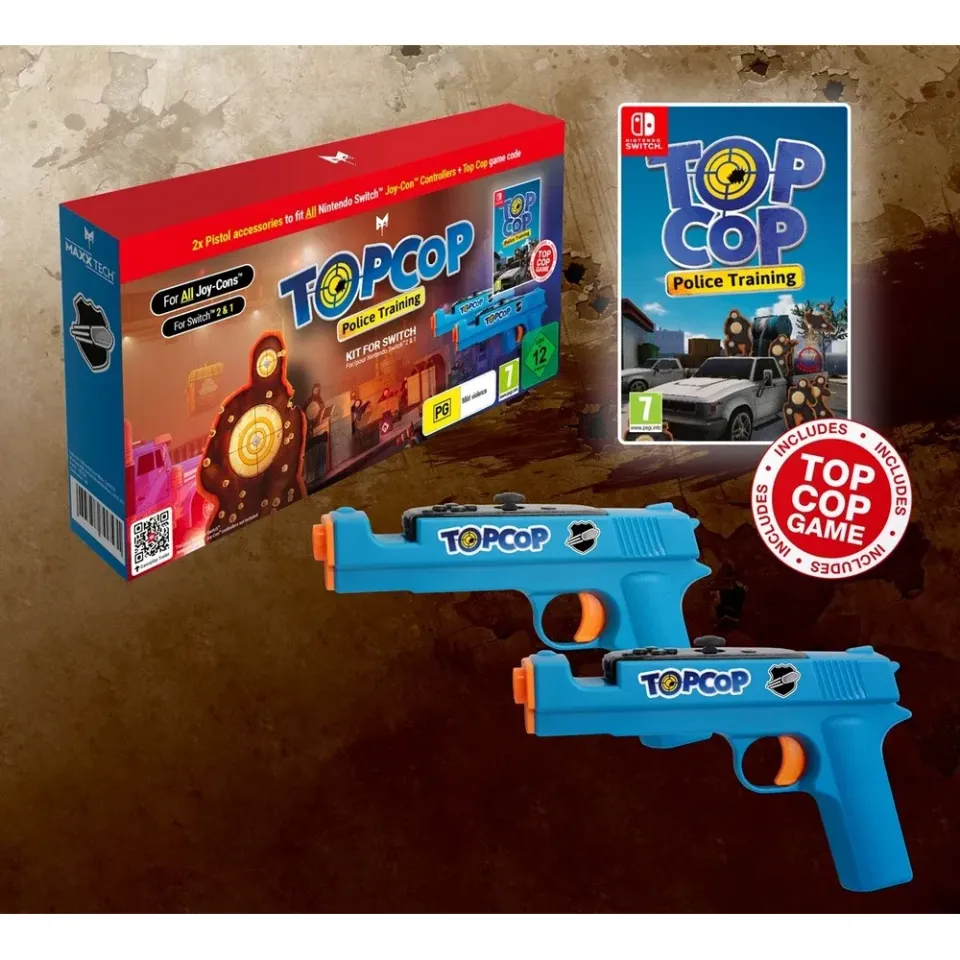 NS - Top Cop: Police Training Kit for Switch 2&1