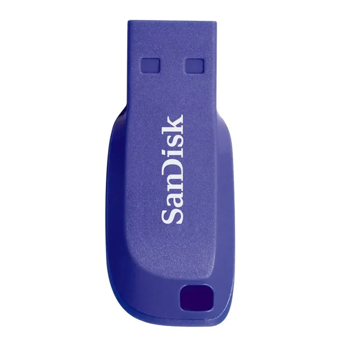 SanDisk FlashPen-Cruzer Blade 16 GB elektricky modrá