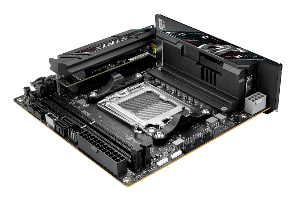 ASUS MB Sc AM5 ROG STRIX B850-I GAMING WIFI, AMD B850, 2xDDR5, 1xUSB4, 1xHDMI, WiFi, Mini-ITX