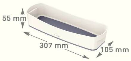LEITZ Organizér MyBox, bílá/šedá