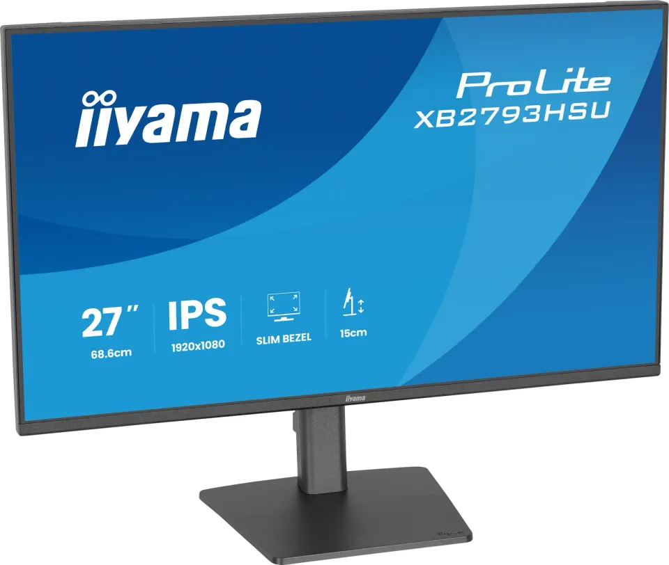 iiyama ProLite/XB2793HSU-B1/27"/IPS/FHD/120Hz/1ms/Černá/3R