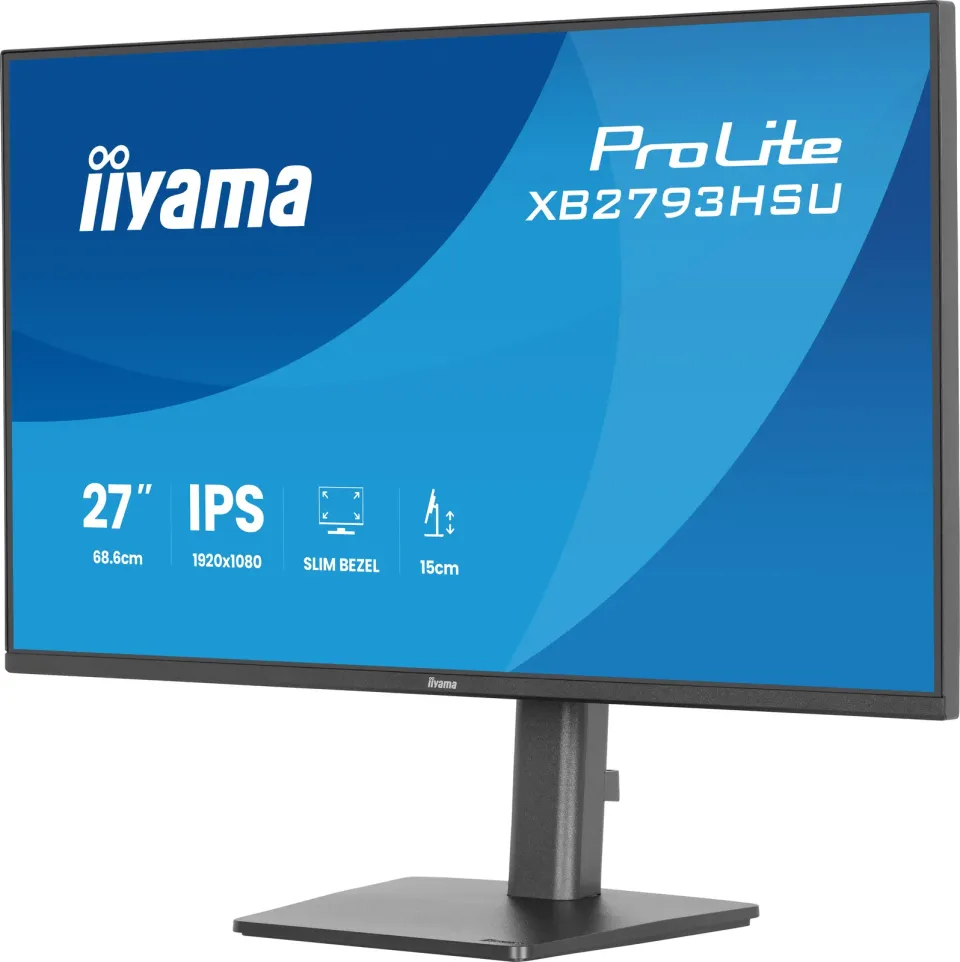 iiyama ProLite/XB2793HSU-B1/27"/IPS/FHD/120Hz/1ms/Černá/3R